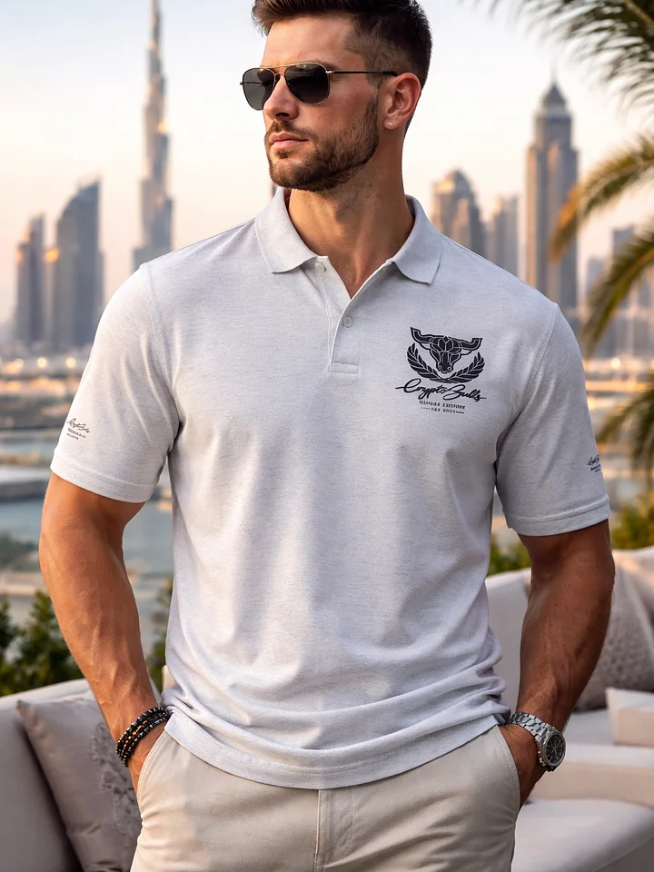 Bullish Executive Polo — Black Crest - Men’s Collection product image (1)