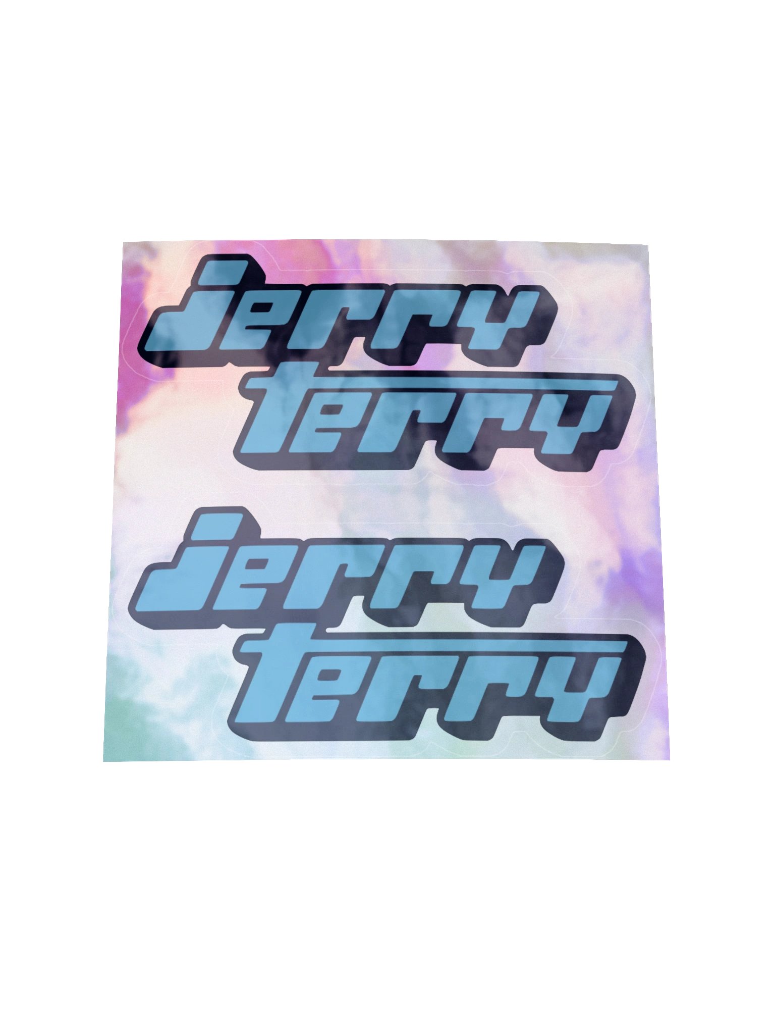 JerryTerry Holographic Sticker (x2) product image (1)