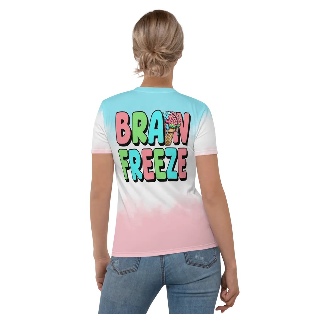 Brain Freeze Women's Crew Neck T-Shirt product image (1)