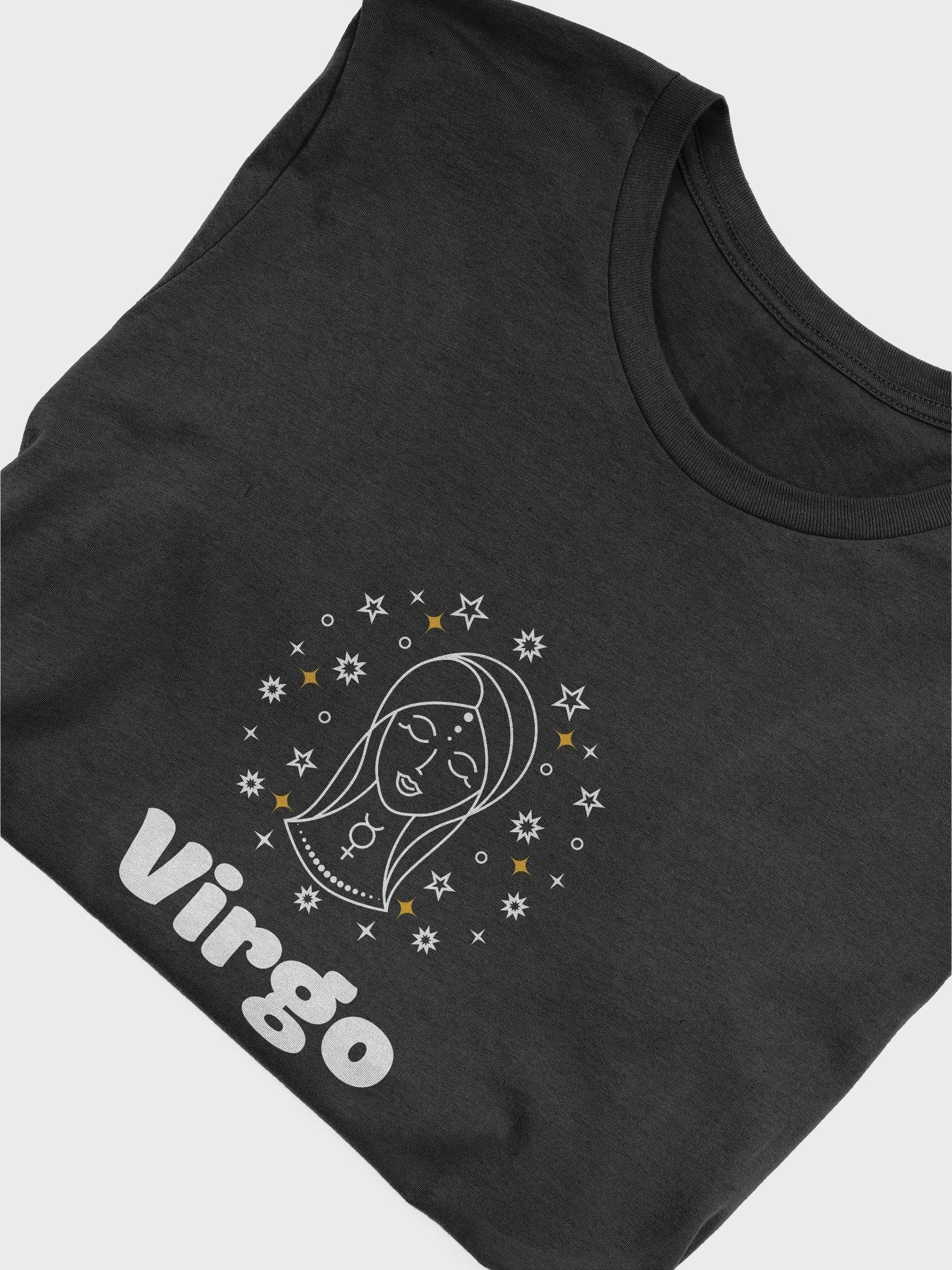 Virgo Maiden T-shirt - White Writing product image (3)