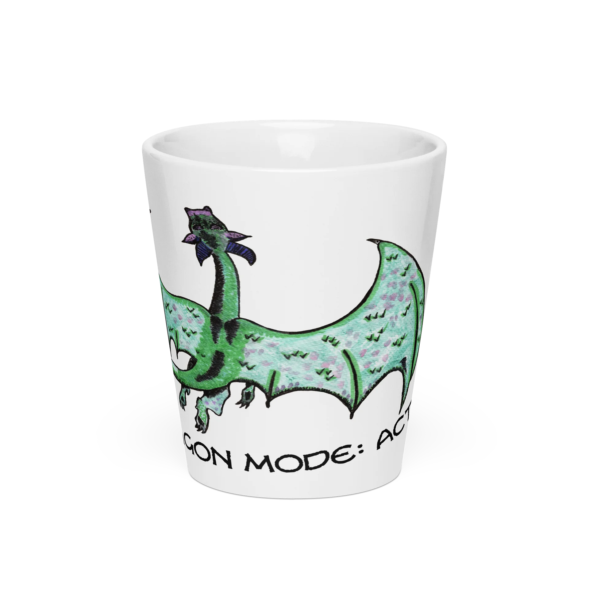 Dragon Watercolour Latte Mug product image (2)
