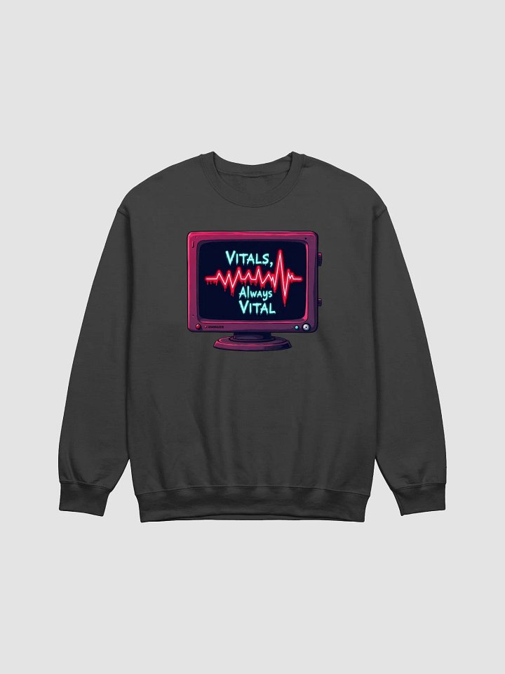 Vital Signs Monitor Crewneck Sweatshirt product image (6)