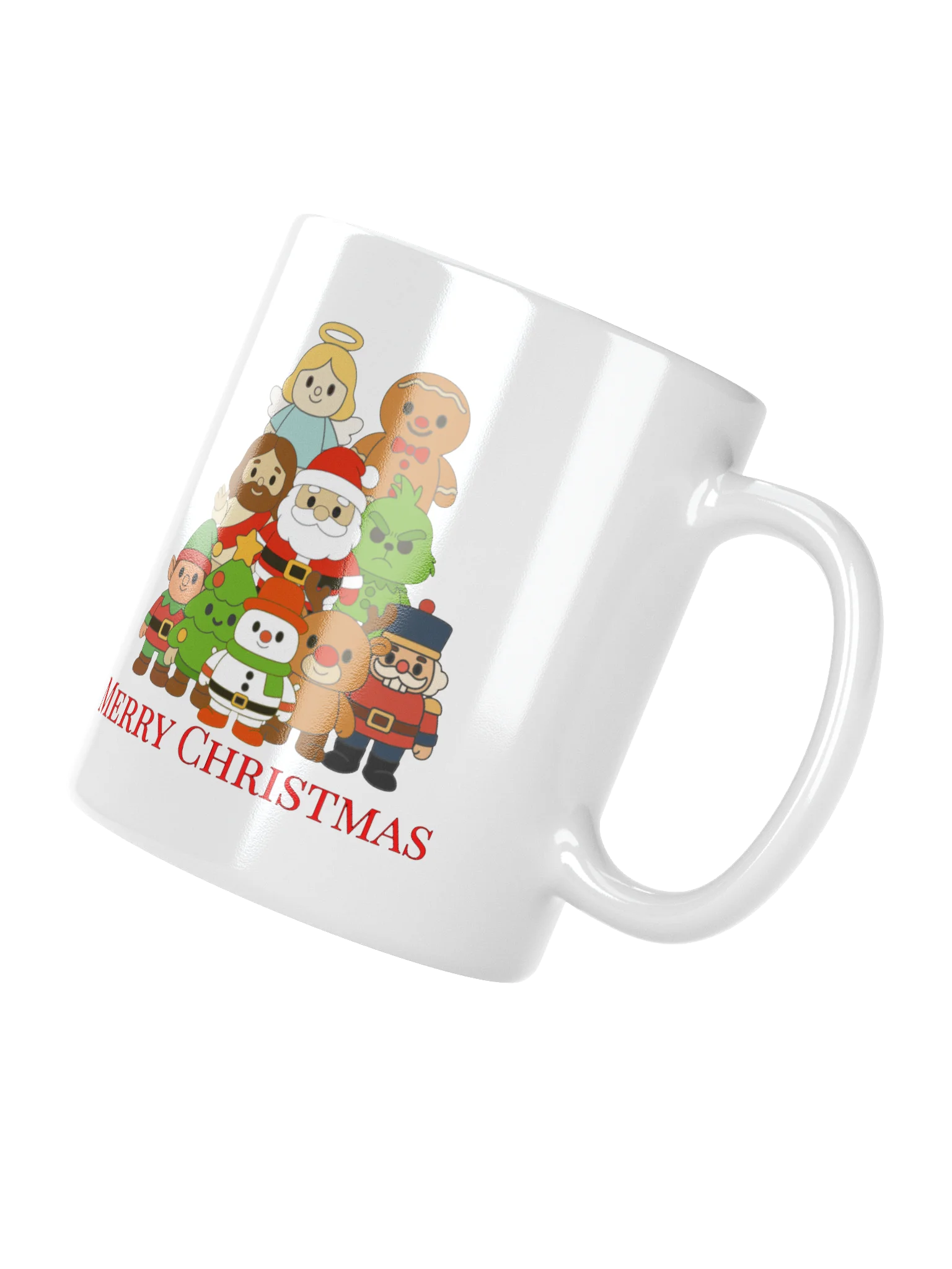 Santa & Friends Merry Christmas Coffee Mug product image (8)
