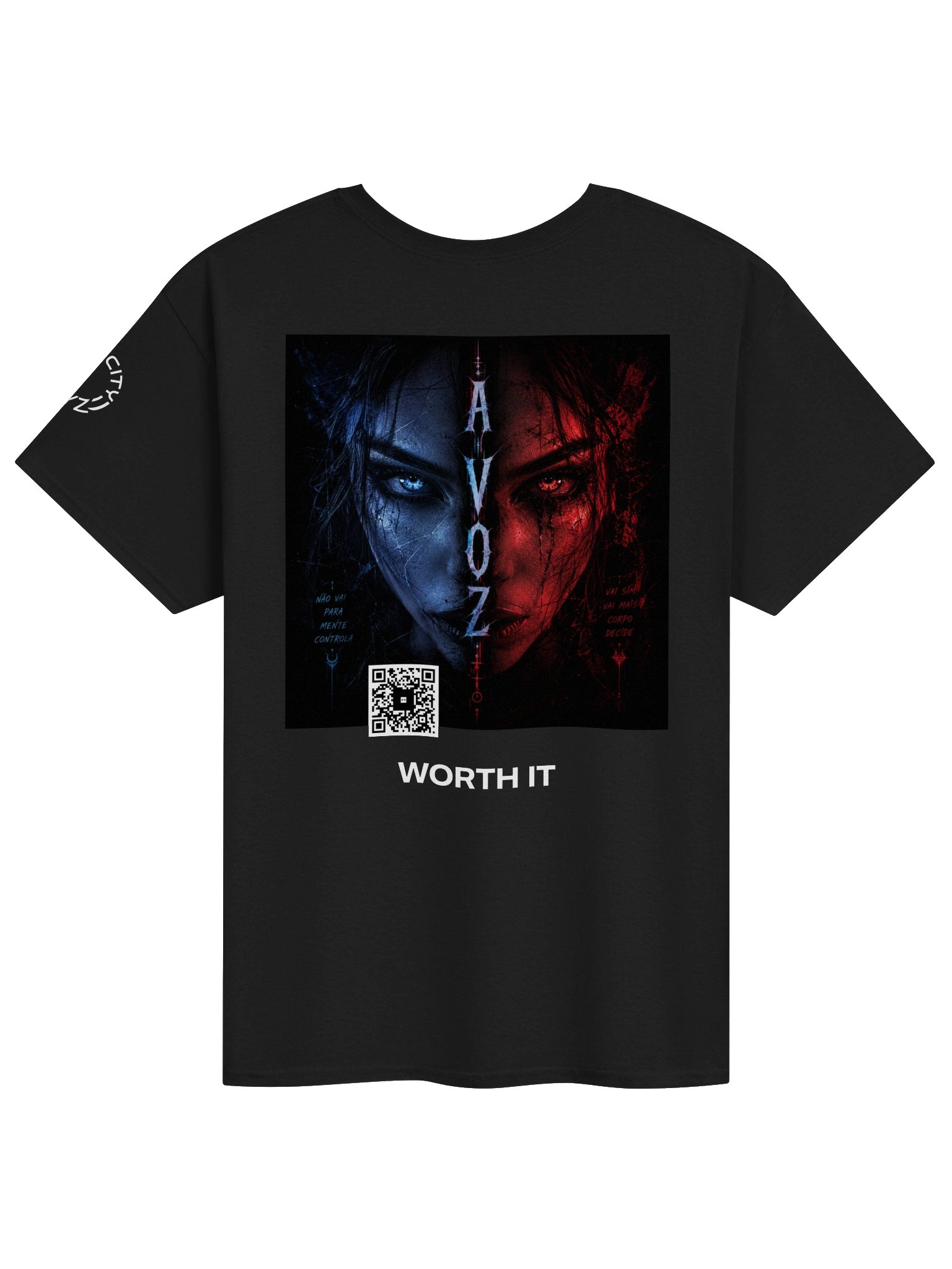 A VOZ Scan Tee - Brazilian Phonk Montagem Art Shirt product image (1)