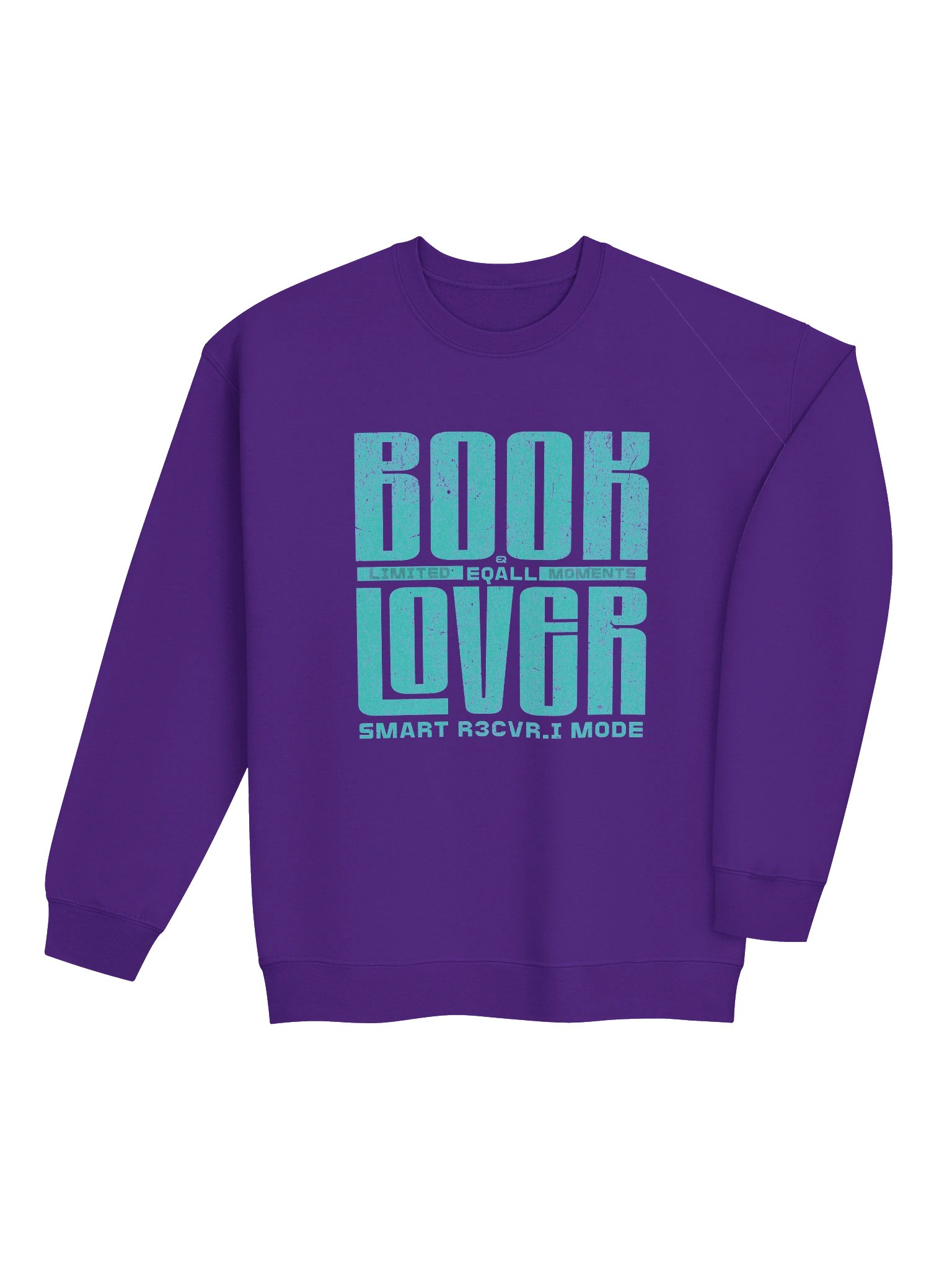 BOOK Lover Moments Gildan Sweatshirt_R3CVR.i mode by EQALL® Essentials_Green product image (4)