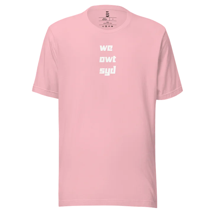 WeOwtsyd Gen 2 Premium T-Shirt Alt - Pink product image (1)