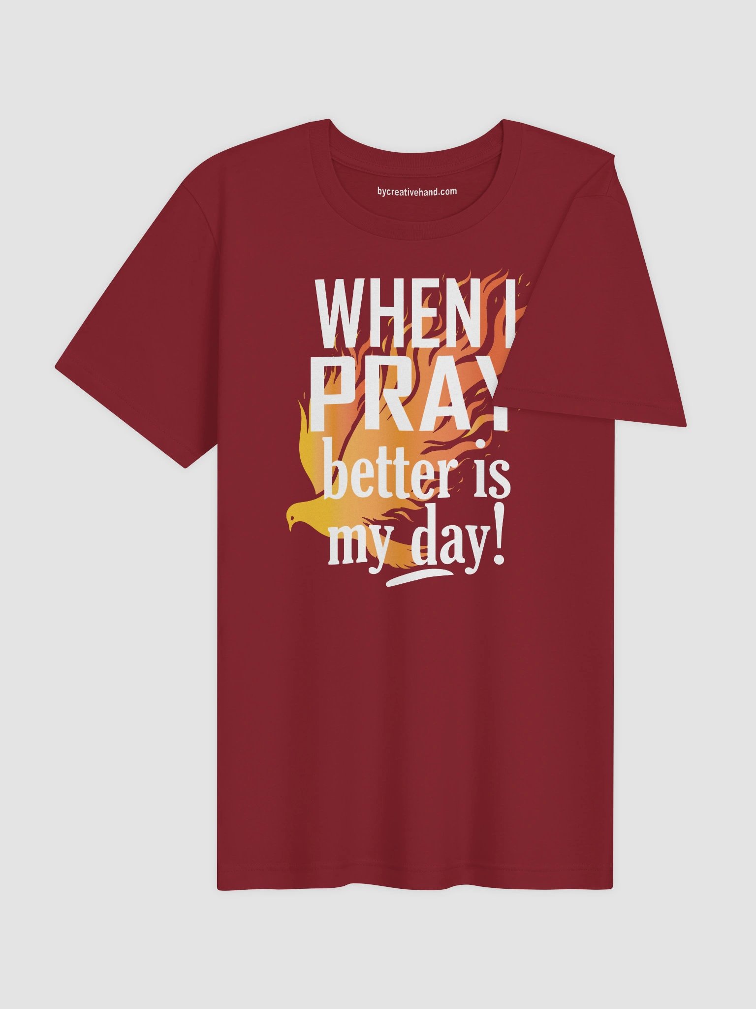 When I Pray Better is My Day - Dove + Fire Shirt product image (5)