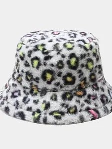 Plush Faux Fur Bucket Hat product image (4)