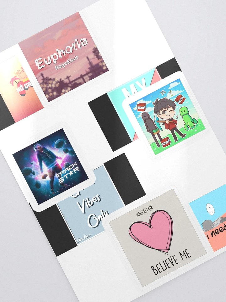 gaming songs stickers product image (2)