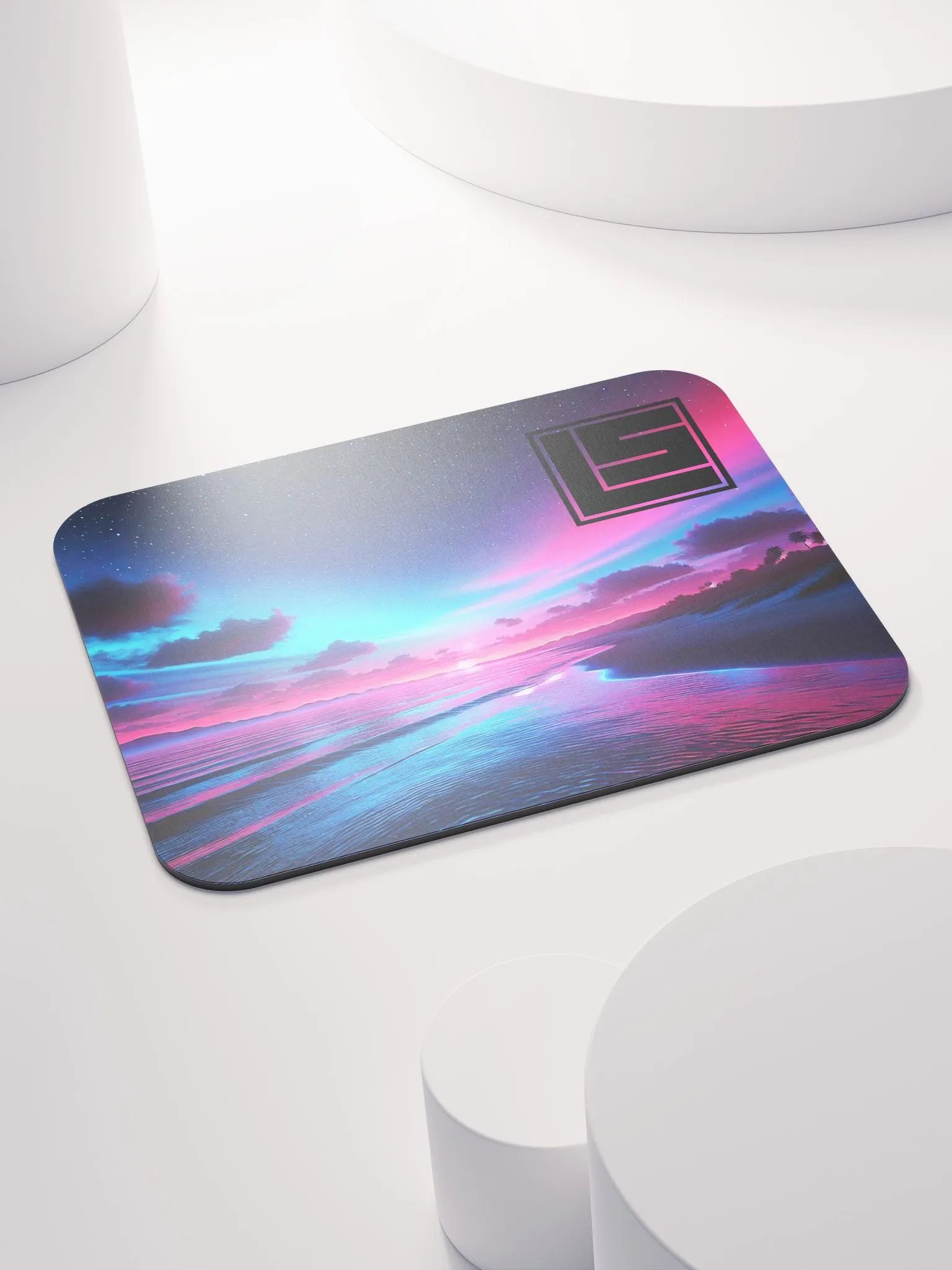 Neon Beach Mouse Pad product image (4)