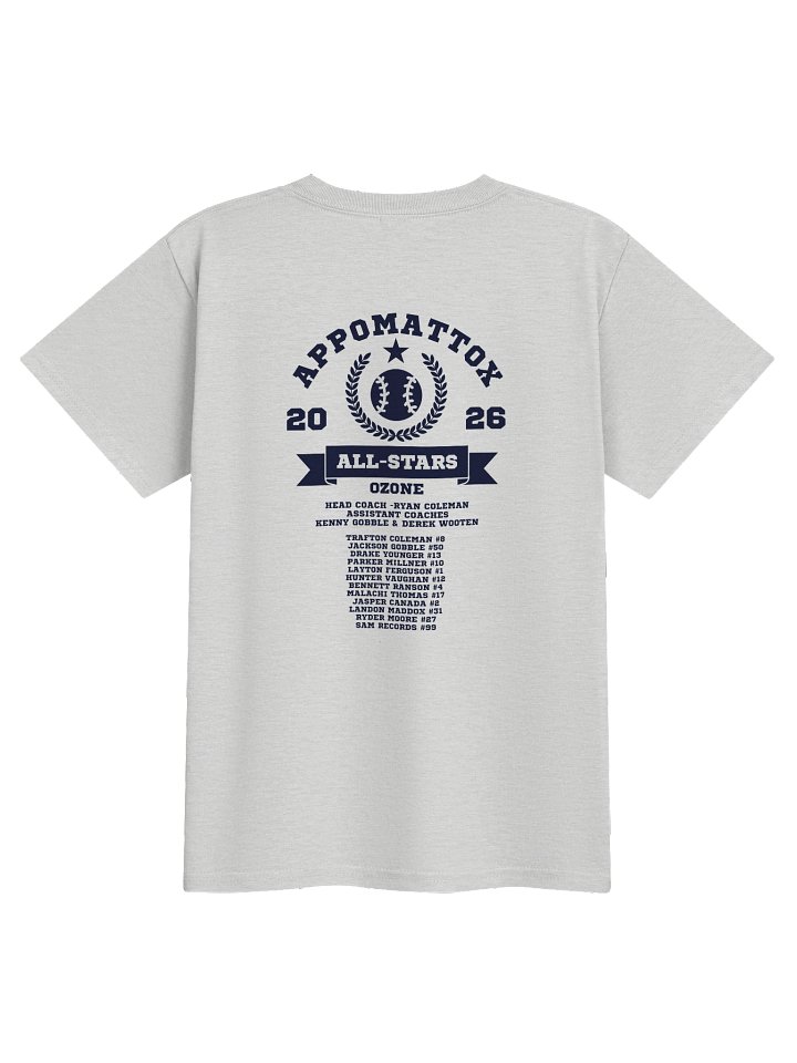 Youth Appomattox All-Stars Ozone Team Shirt product image (2)