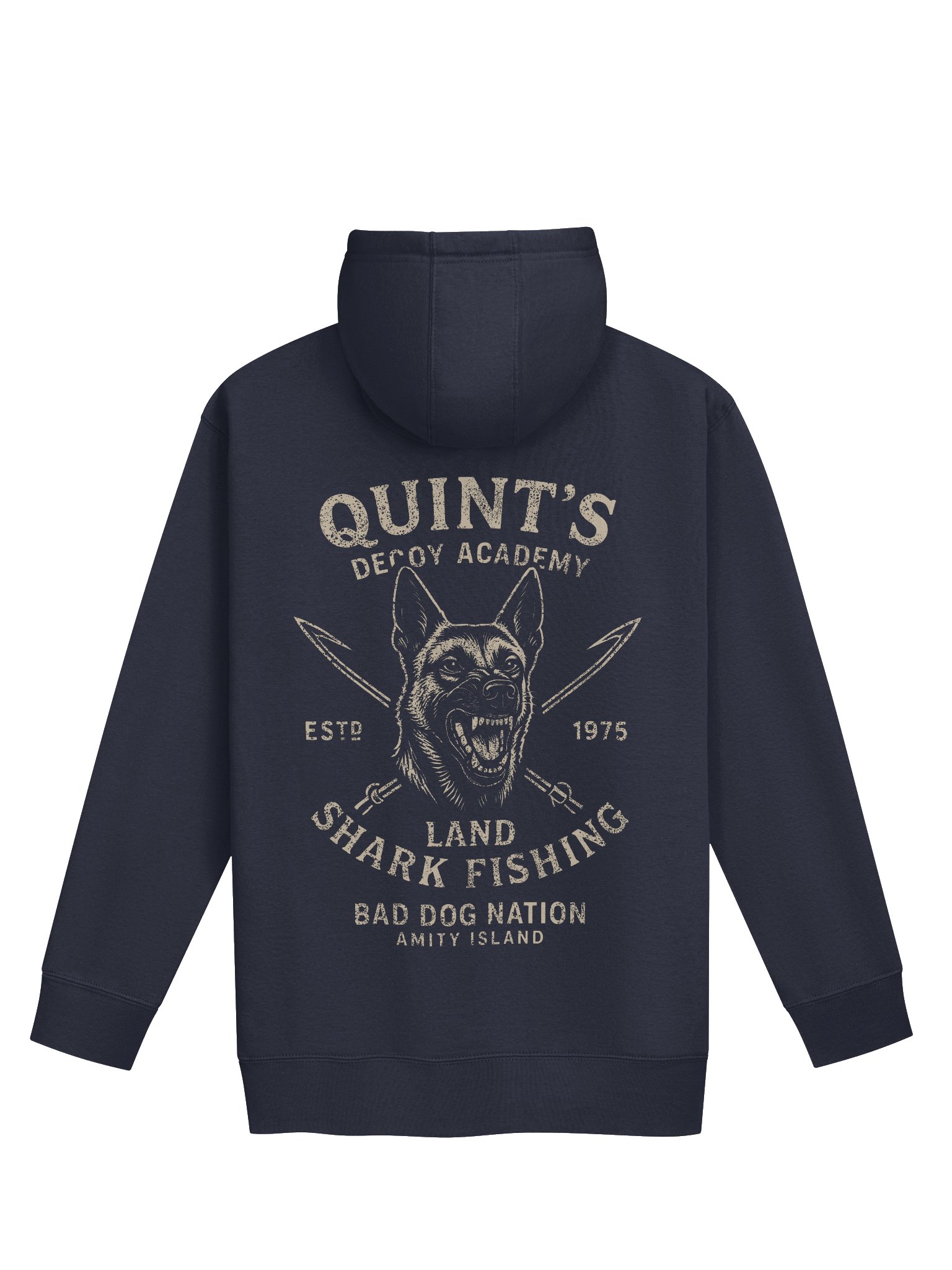 Quint's Land Shark Fishing - Premium Adult Unisex Hoodie product image (1)