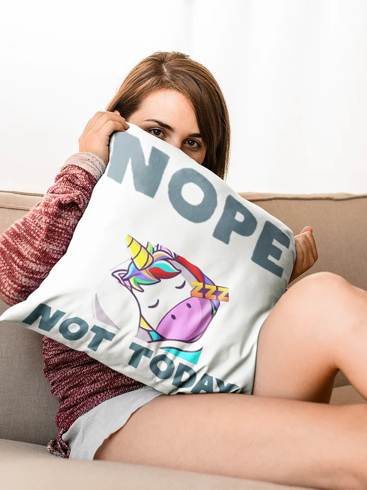 NOPE Cushion - One Side Print product image (1)