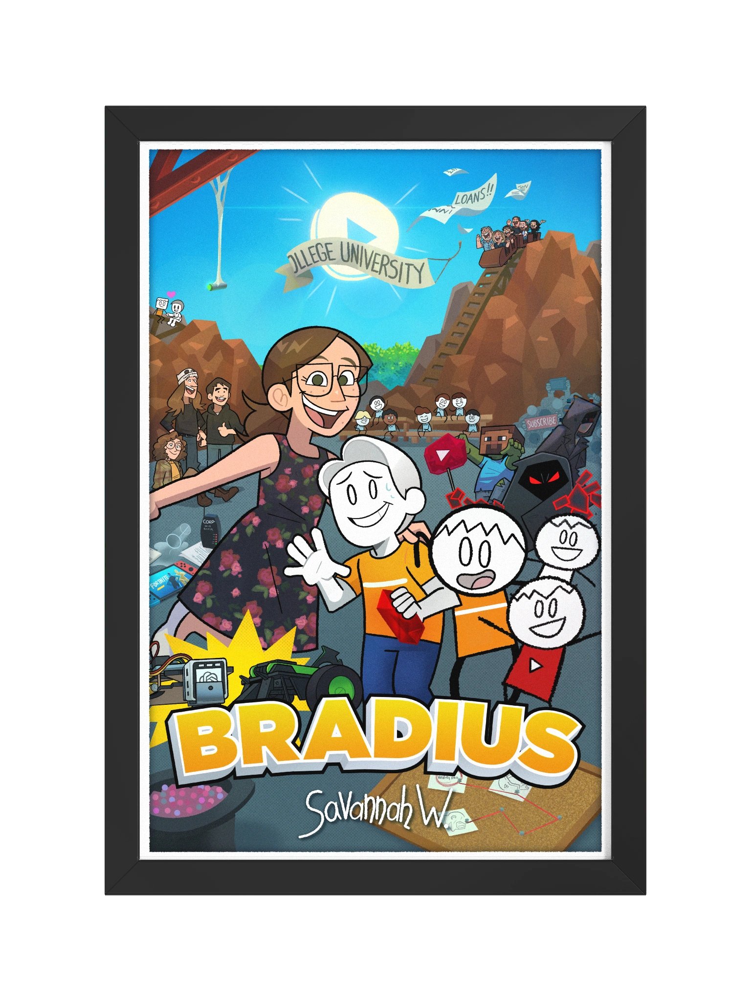 Bradius (Complete Series) Framed Poster product image (1)