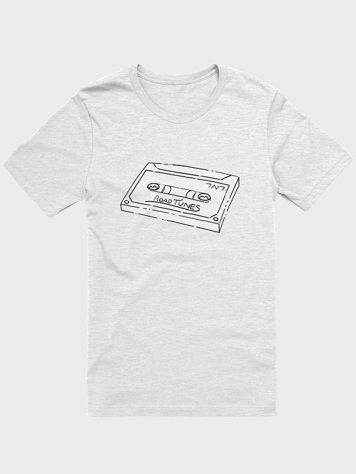 Road Tunes Cassette (White) - Bella+Canvas Supersoft T-Shirt product image (3)
