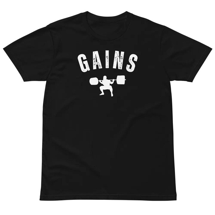 Squat Gains Unisex Tee product image (2)