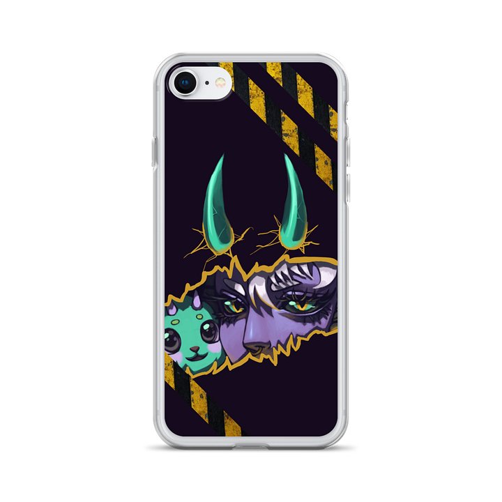 "Containment Breach" Clear iPhone Case product image (1)