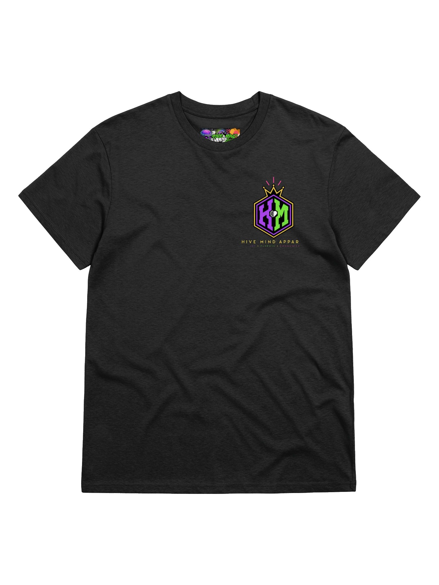 Hive Mind Apparel Crown Logo Tee product image (2)