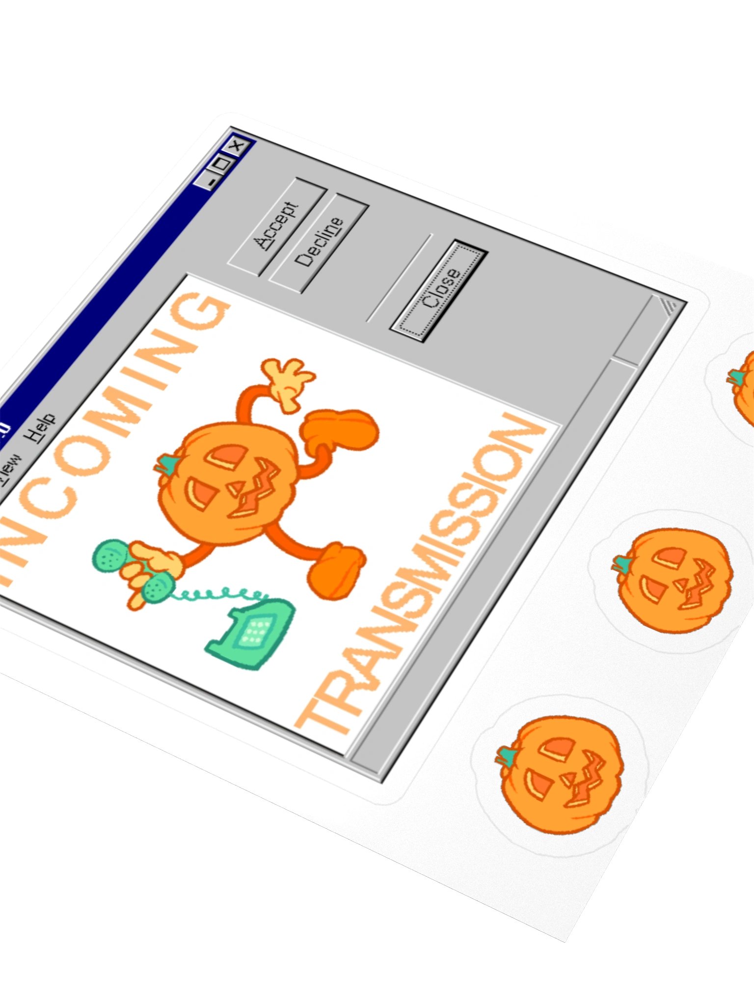 "GourdChat 1.0" Sticker product image (7)