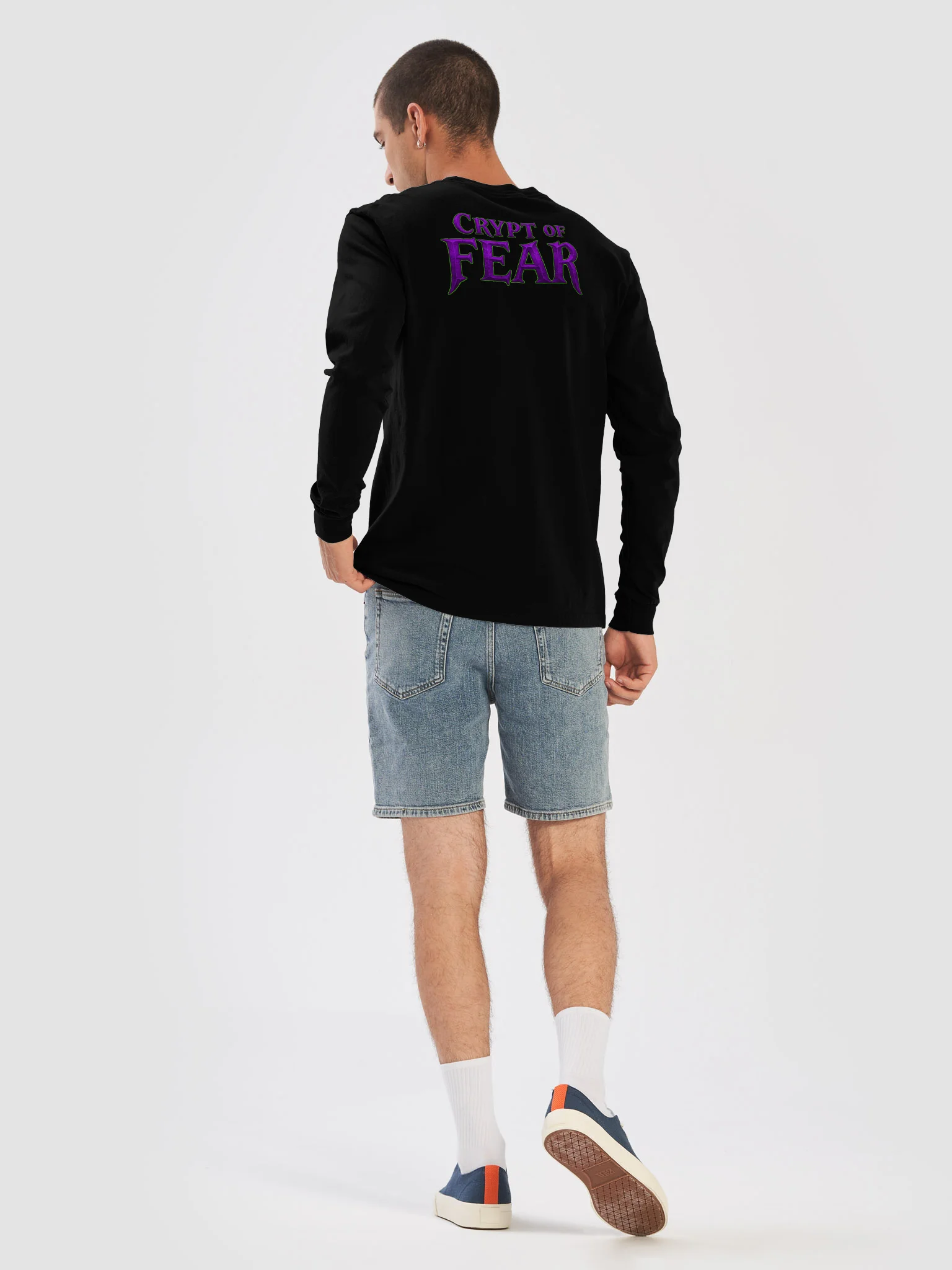 CRYPT OF FEAR Horror Long Sleeve Shirt product image (8)