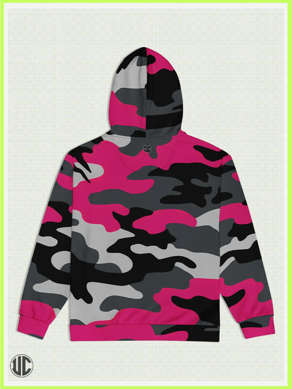 UnkoCon – Savage Pink Camo Zip Hoodie product image (2)