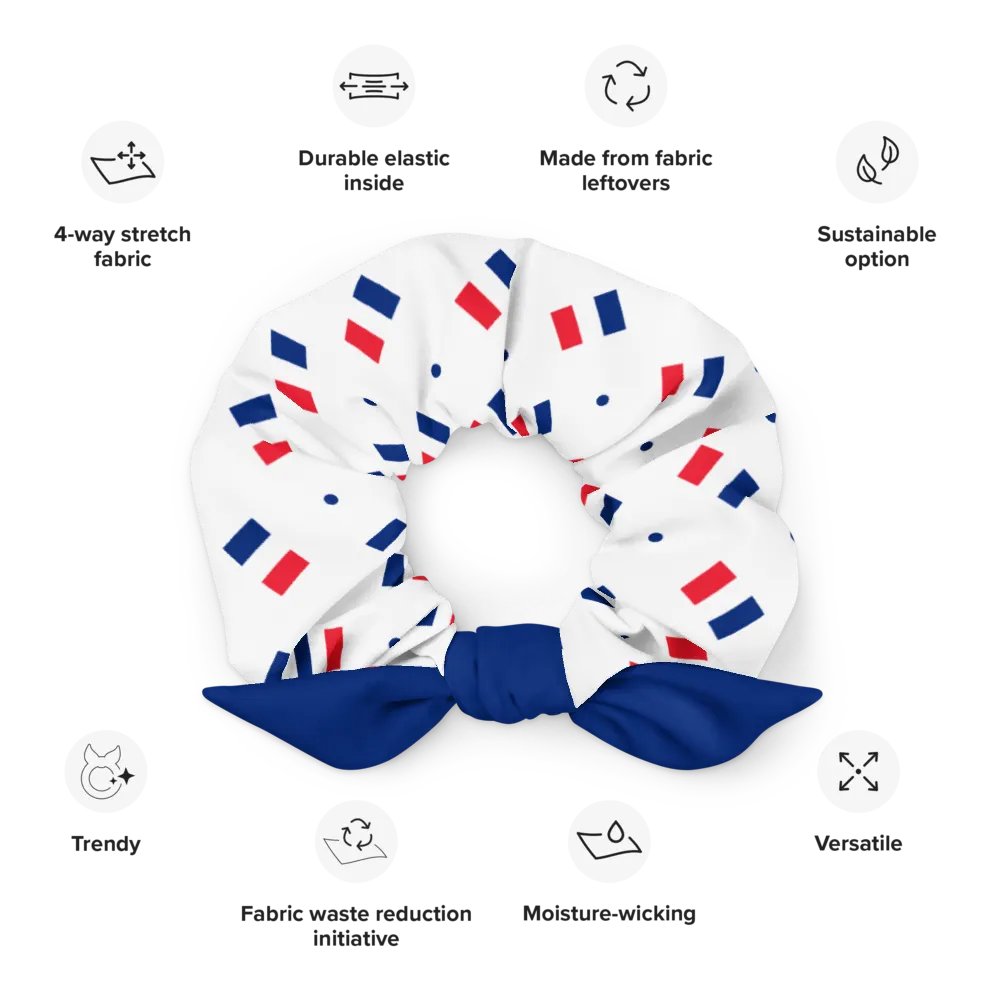 France Scrunchie with Bow product image (12)