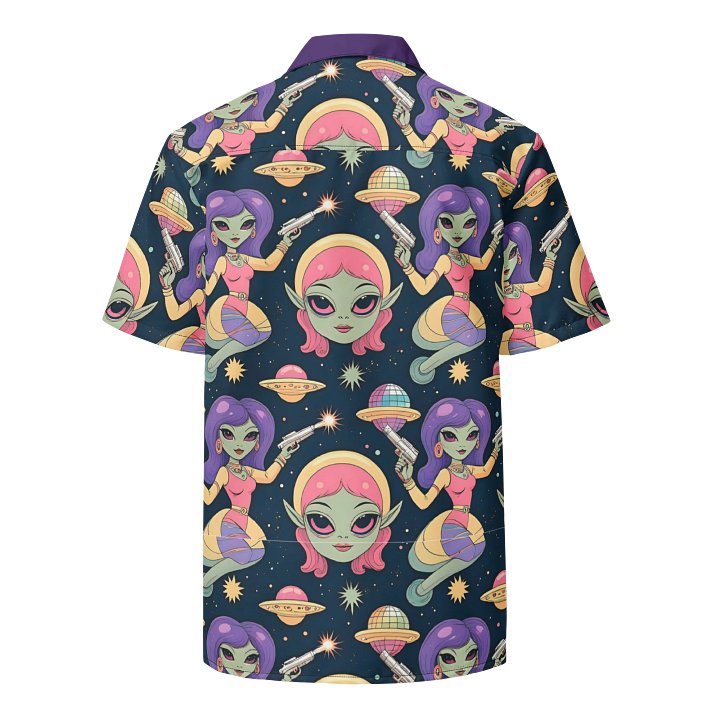 Galactic Invasion Hawaiian Shirt product image (2)