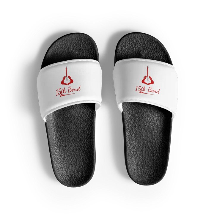 White slides with classic logo product image (1)