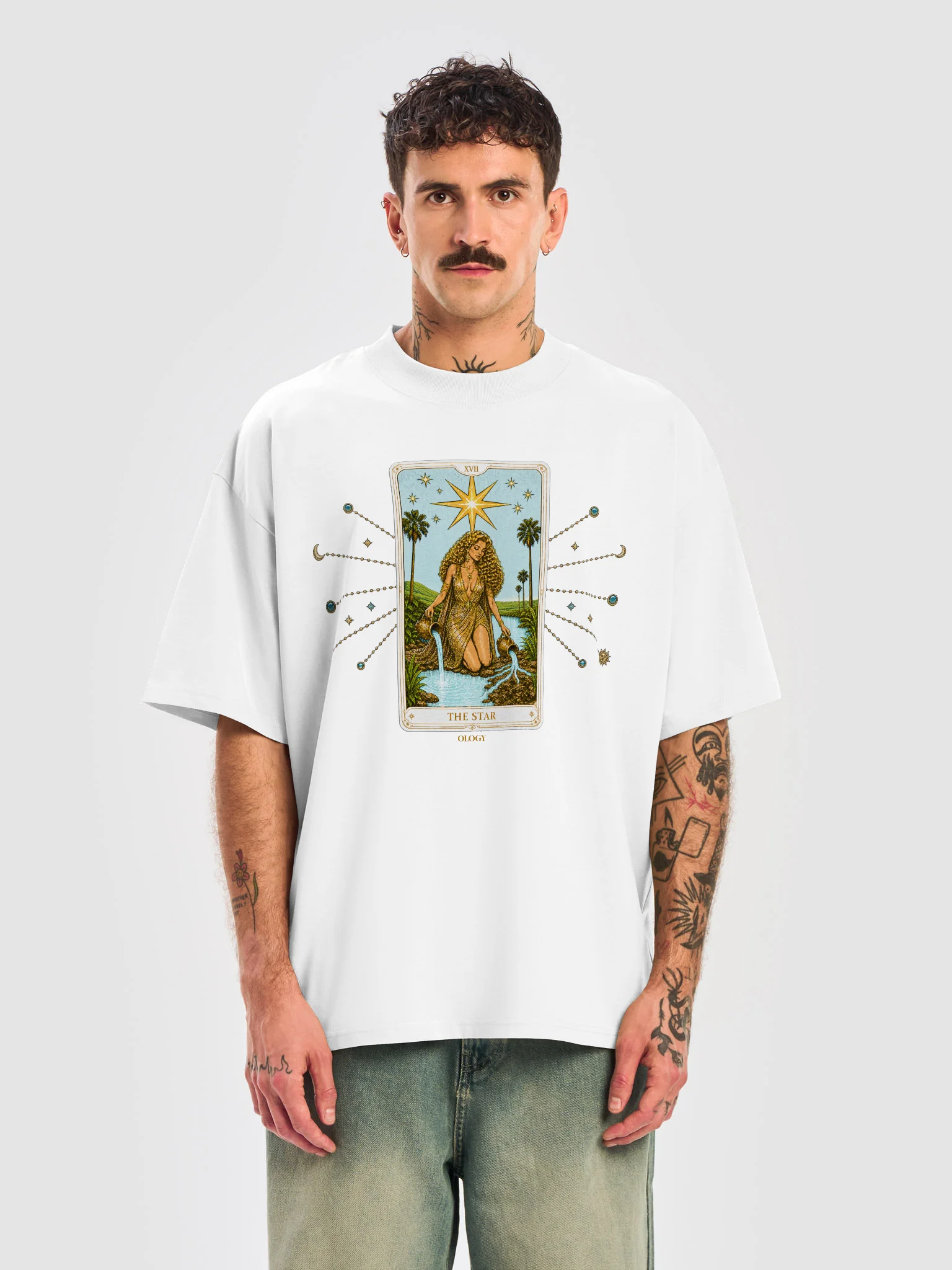 The Star Tarot Oversized Tee product image (7)