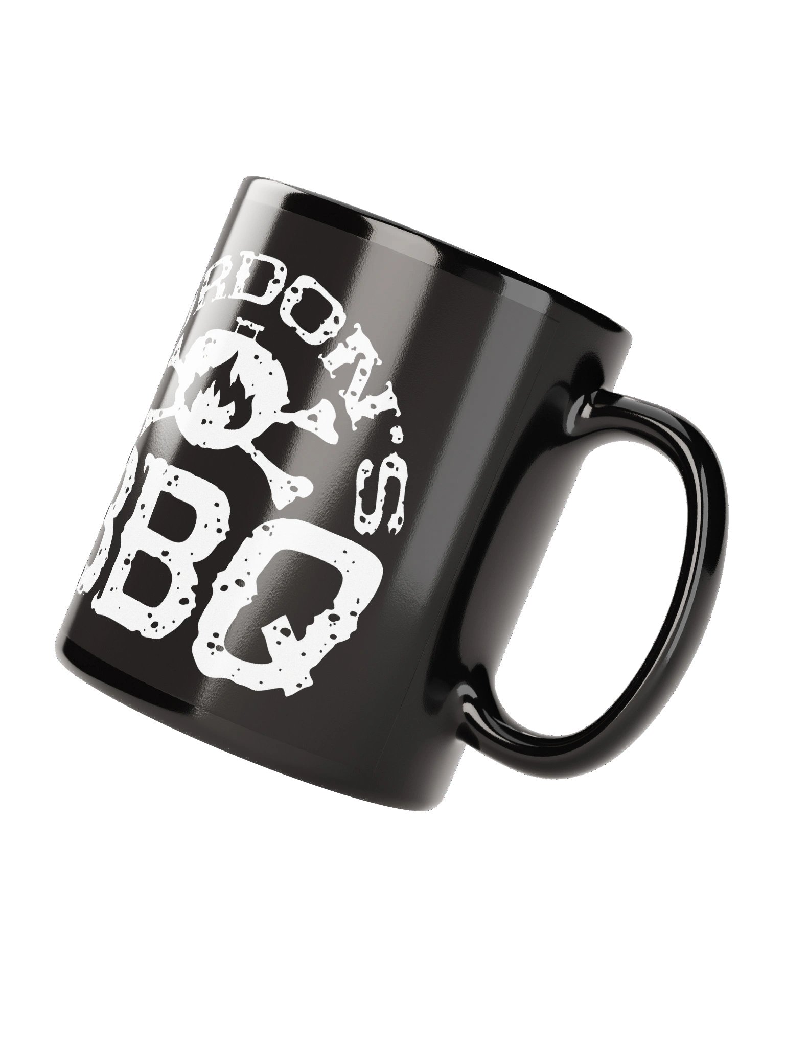BBQ Glossy Mug - Black product image (2)