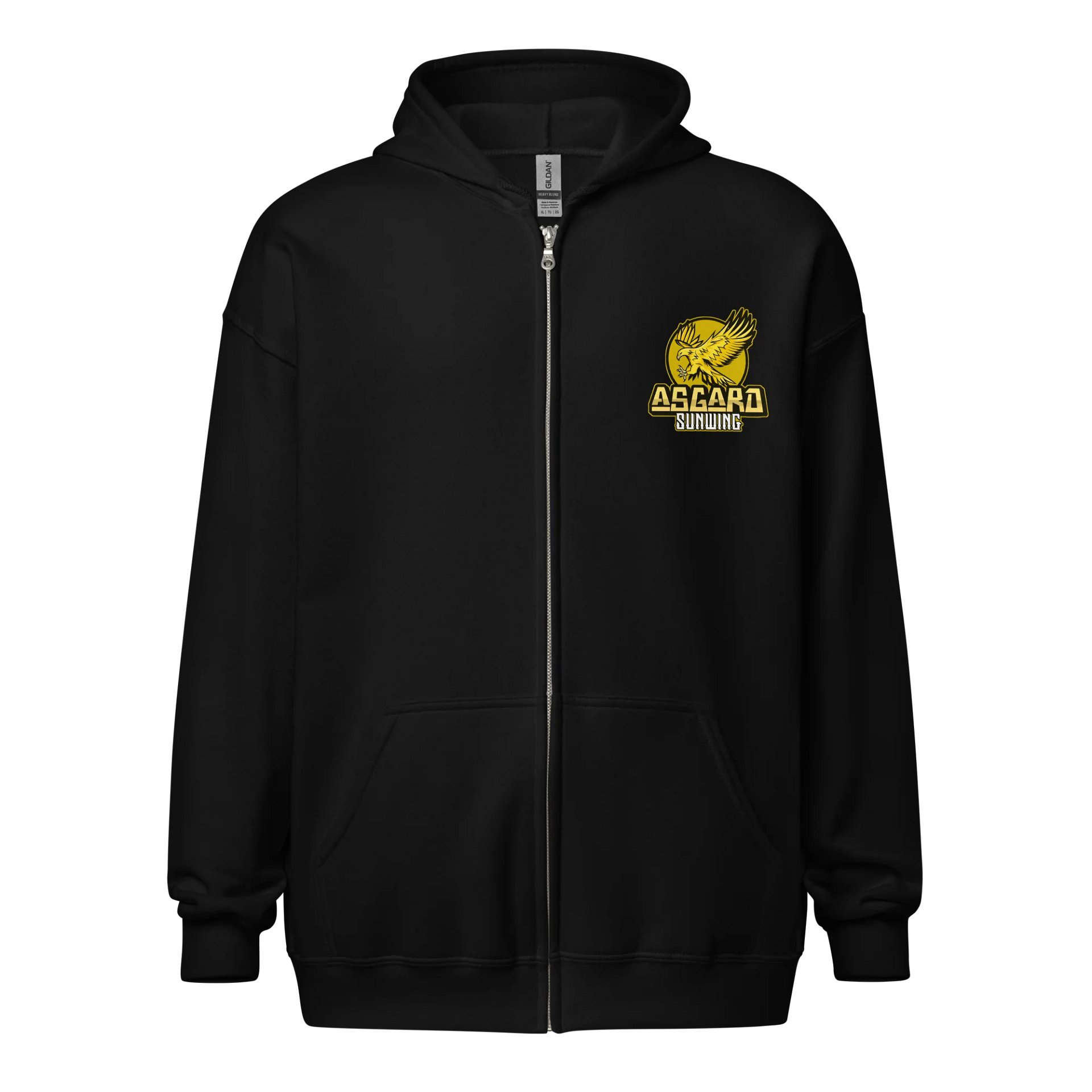 ASGARD SUNWING CREST ZIP HOODIE product image (1)