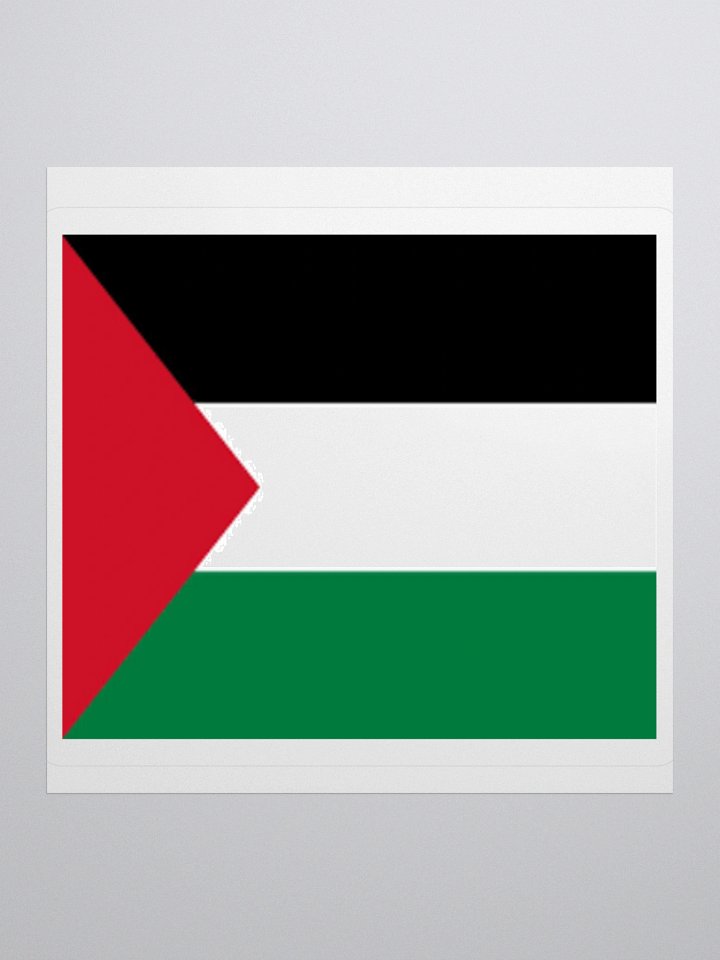 Exclusive Palestinian Flag Kiss-Cut Stickers - High-Quality Vinyl, Multiple Sizes product image (1)