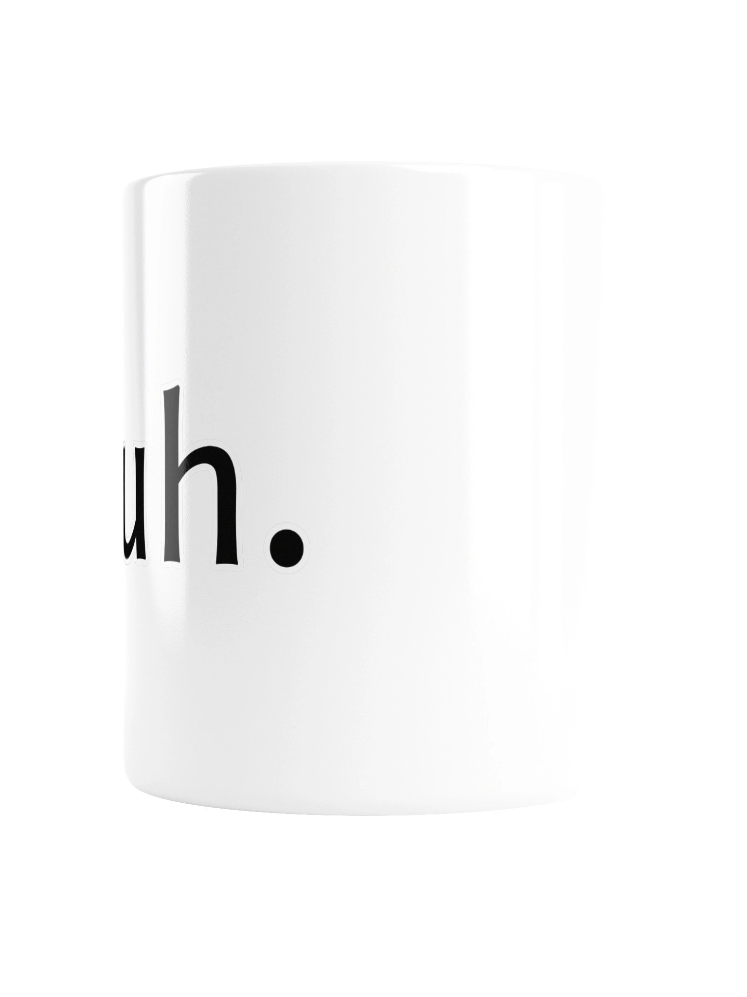 pluh. White Glossy Mug product image (4)