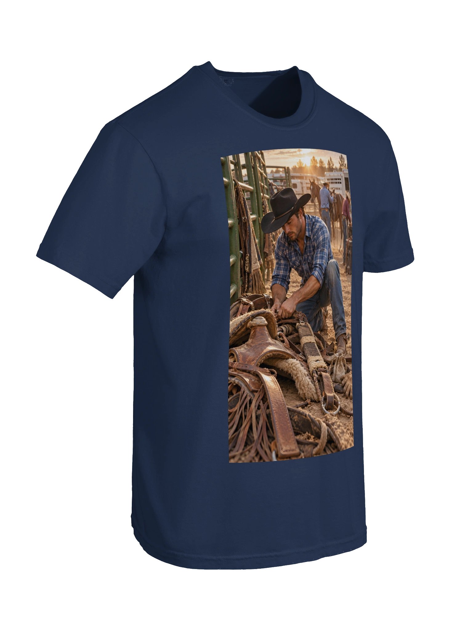 Saddle Bronc Rigged & Ready T-Shirt | ROUGHSTOCK RODEO™ product image (30)