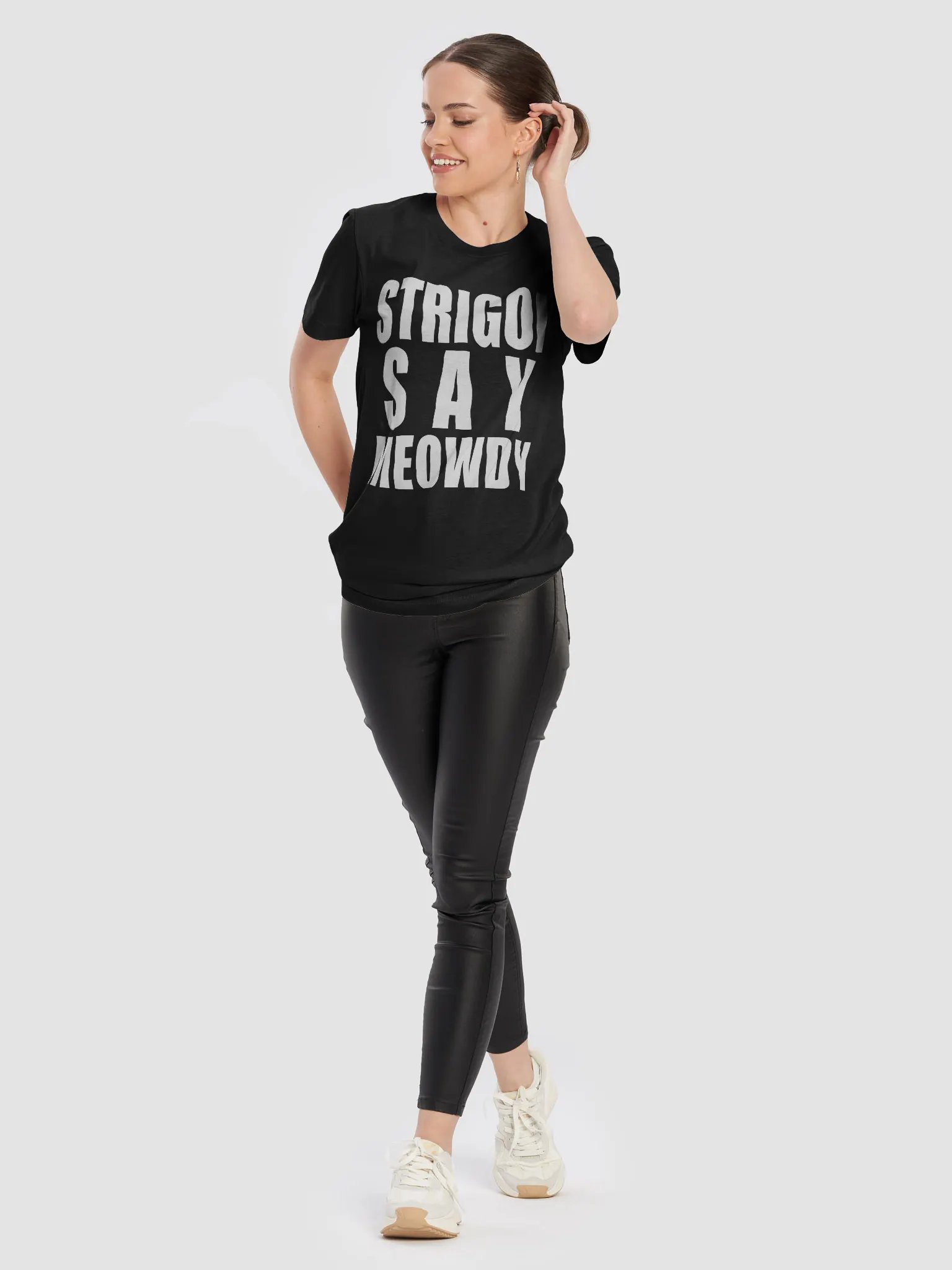 DJ STRIGOI MEOWDY SOFT TEE product image (1)