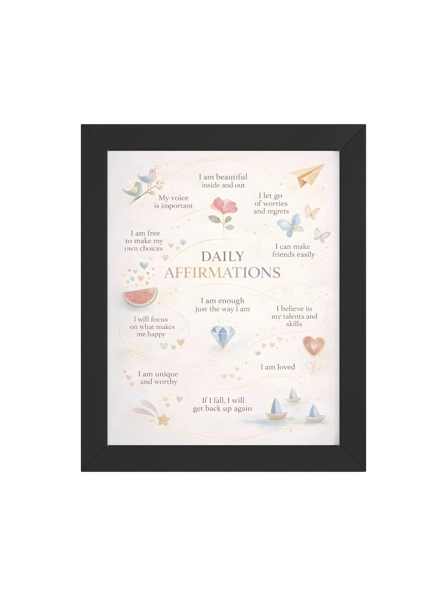 Daily Affirmations – A Gentle Reminder of Self-Love, Confidence & Inner Strength product image (64)