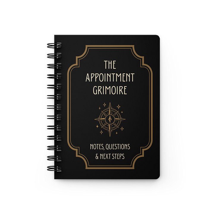 Appointment Grimoire Journal | Chronic Illness Doctor Visit Notebook product image (2)