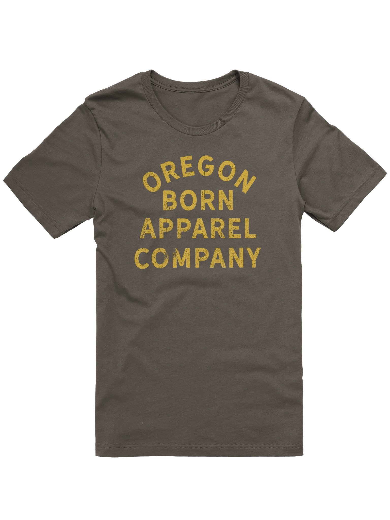 Oregon Born Apparel Company Stacked Logo Tee product image (1)