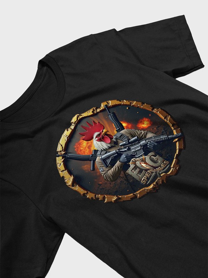 The EggSpendables T-Shirt – Elite Feathered Warriors product image (2)