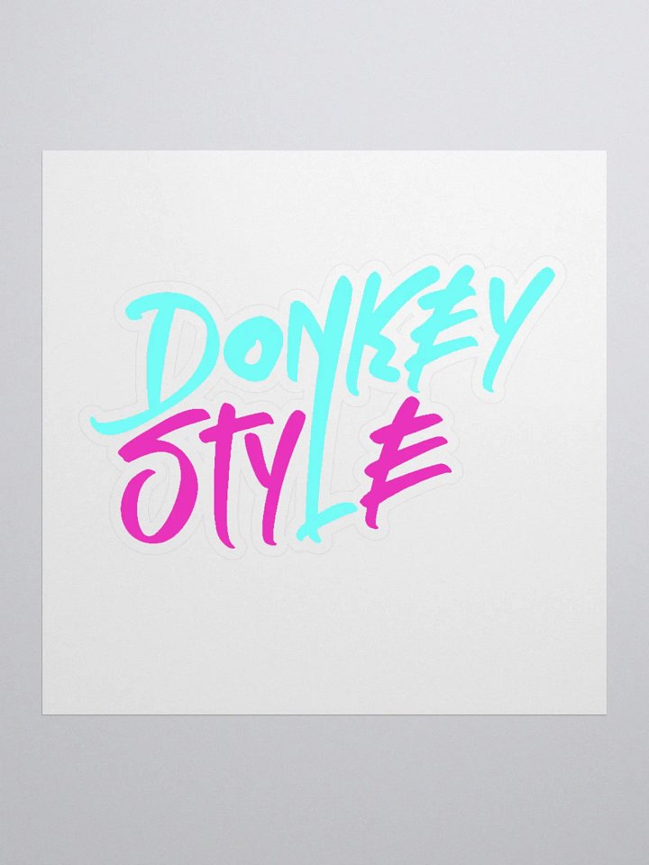 DonkeyStyle Sticker product image (1)