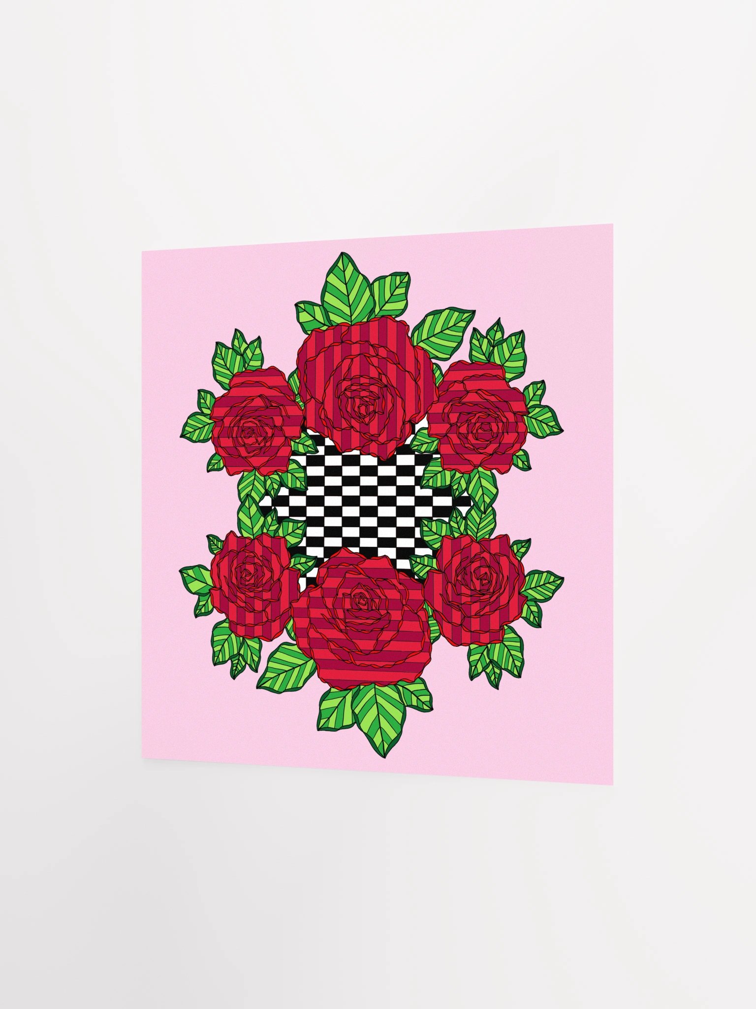 Enhanced Matte Paper Poster (Rose-Pink) product image (5)