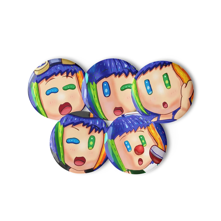 Cute Cocoloco Set of 5 Pins product image (3)