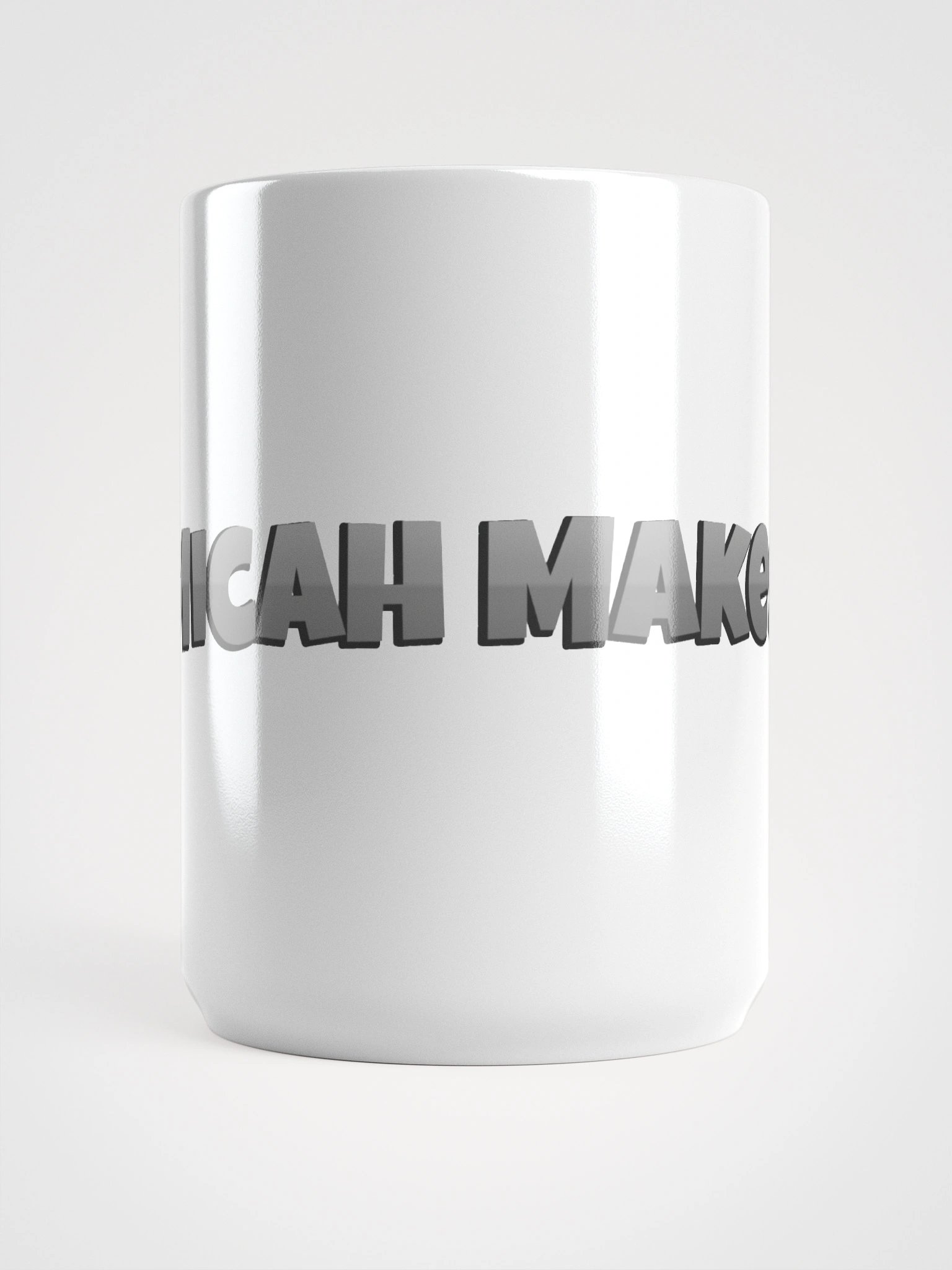 "Micah Makes It" Text Mug product image (5)
