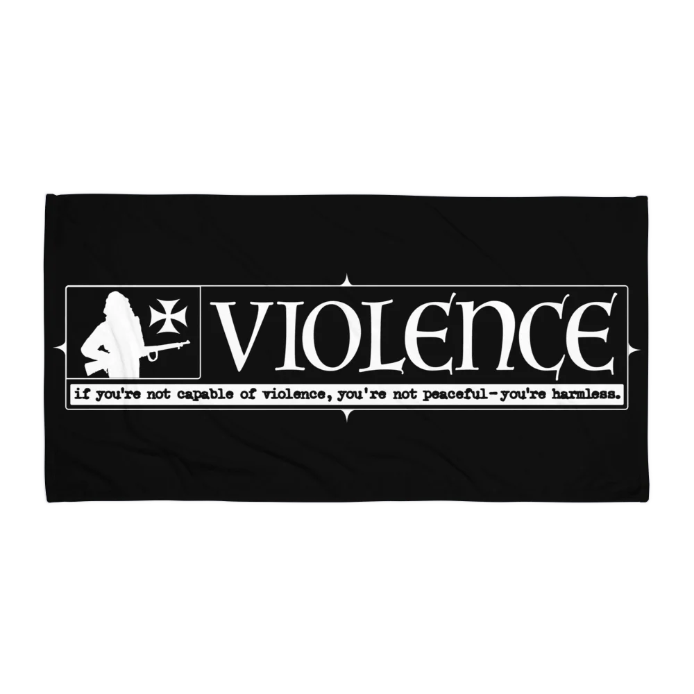 VIOLENCE TOWEL product image (1)