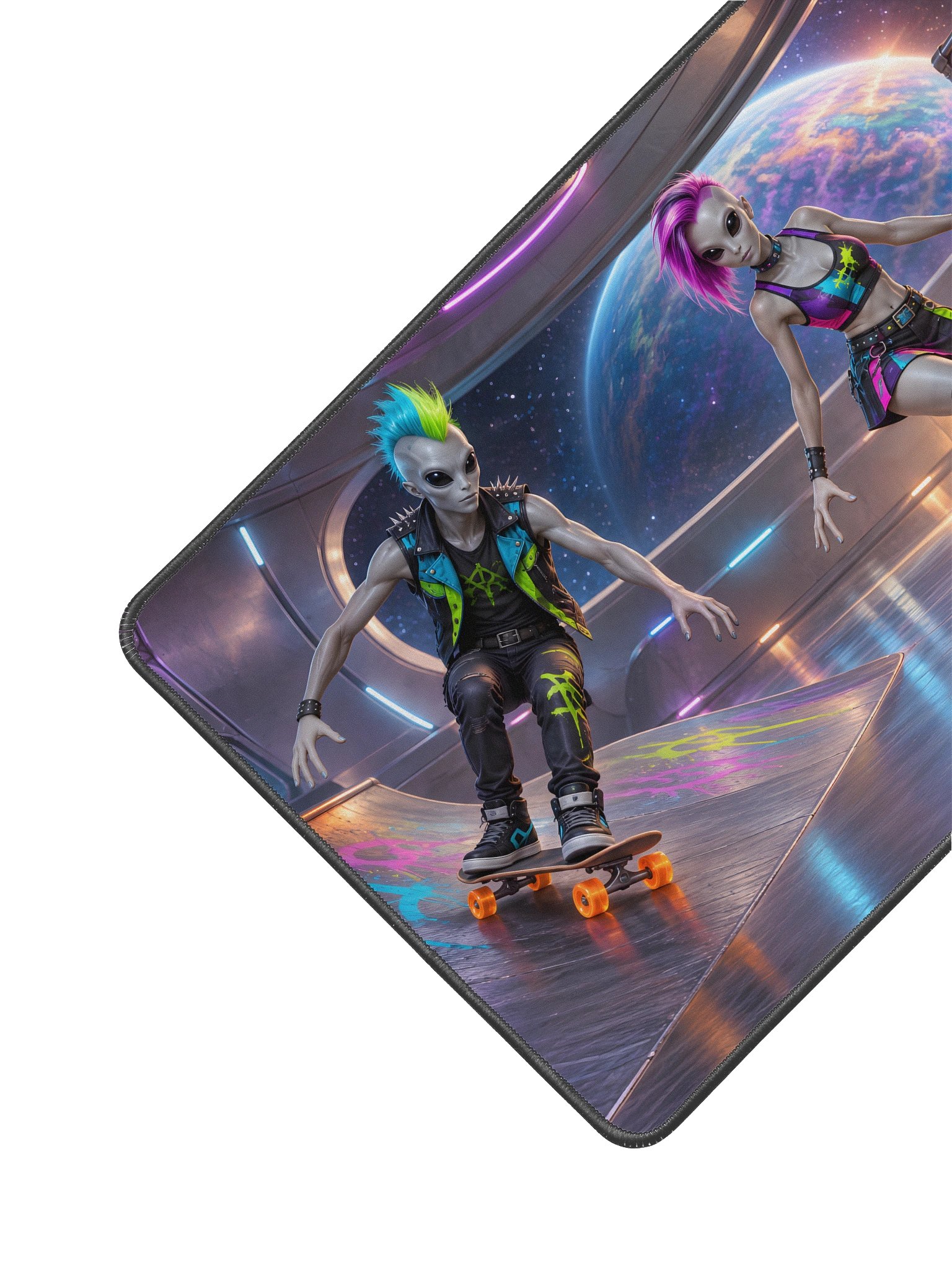 Alien Skaters Desk Mat product image (2)