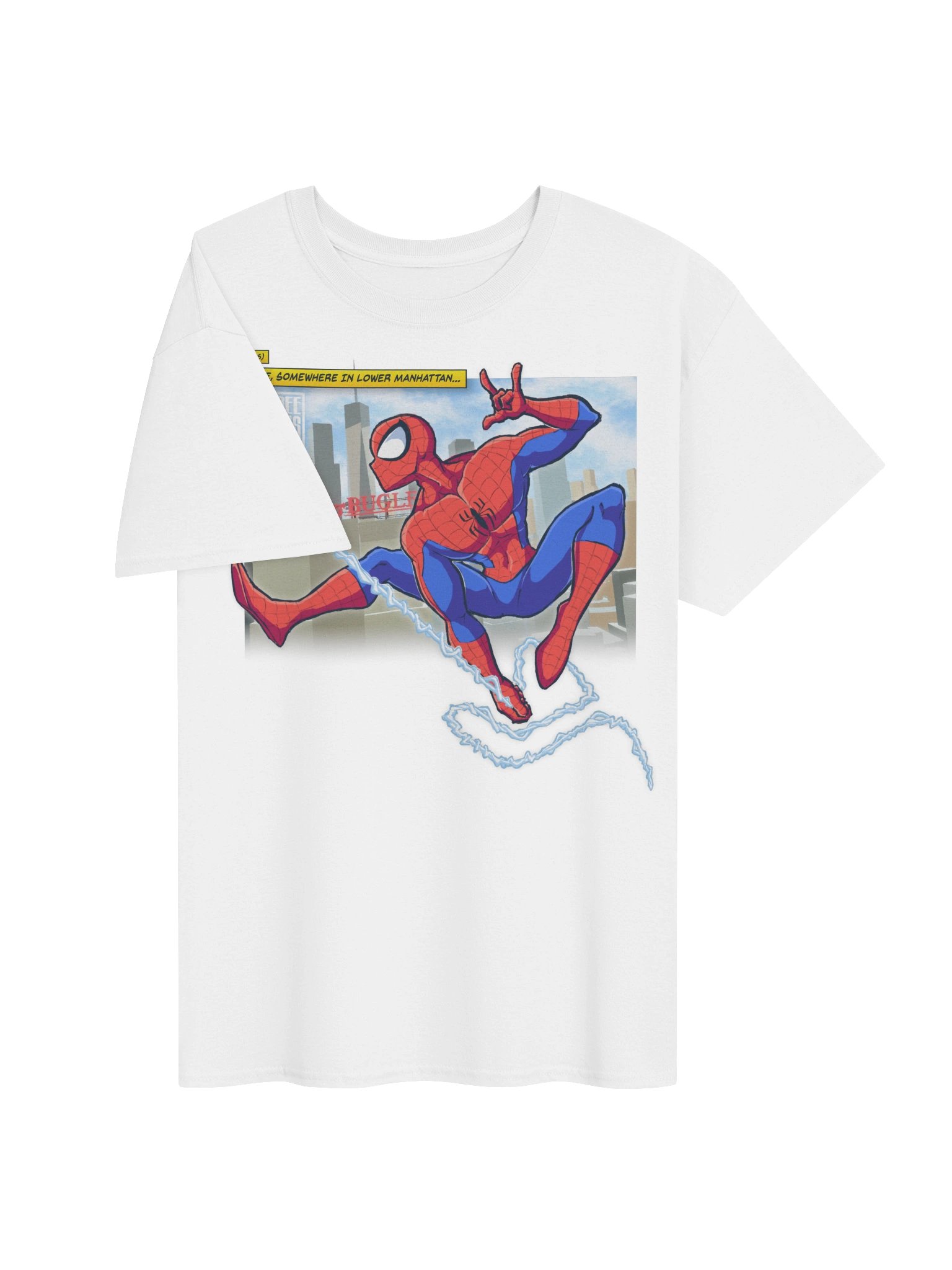 "Somewhere in Lower Manhattan..." Heavyweight Gildan T-Shirt product image (3)