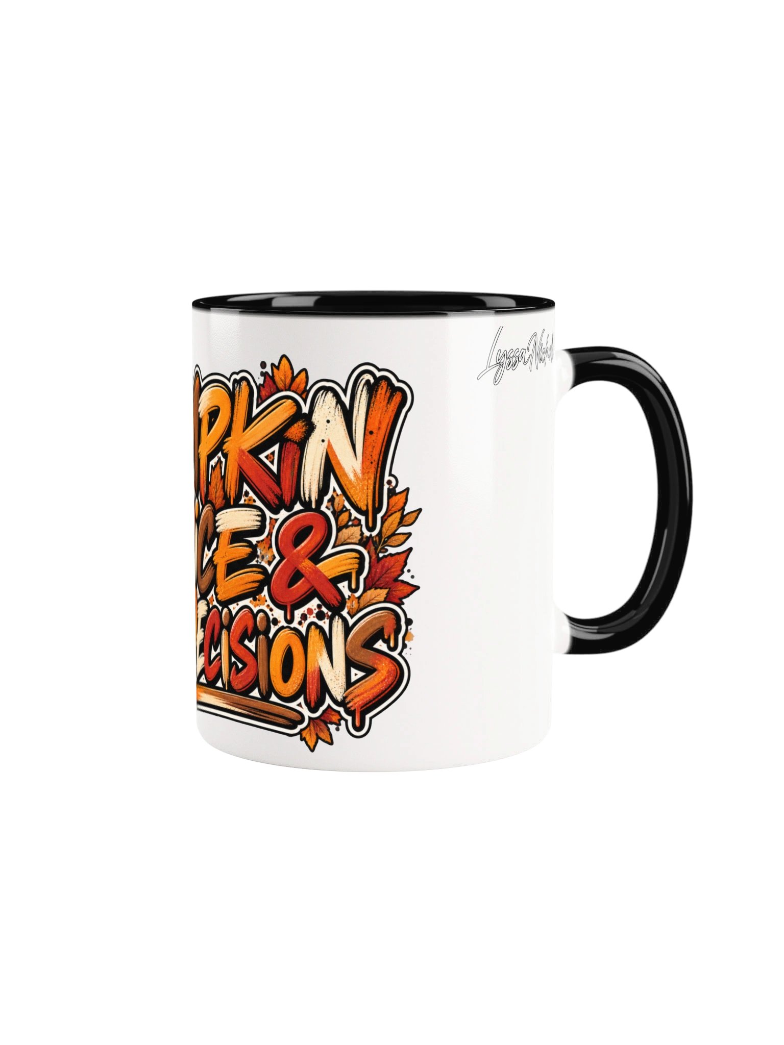 Pumpkin Spice & Poor Decisions Fall Mug product image (4)