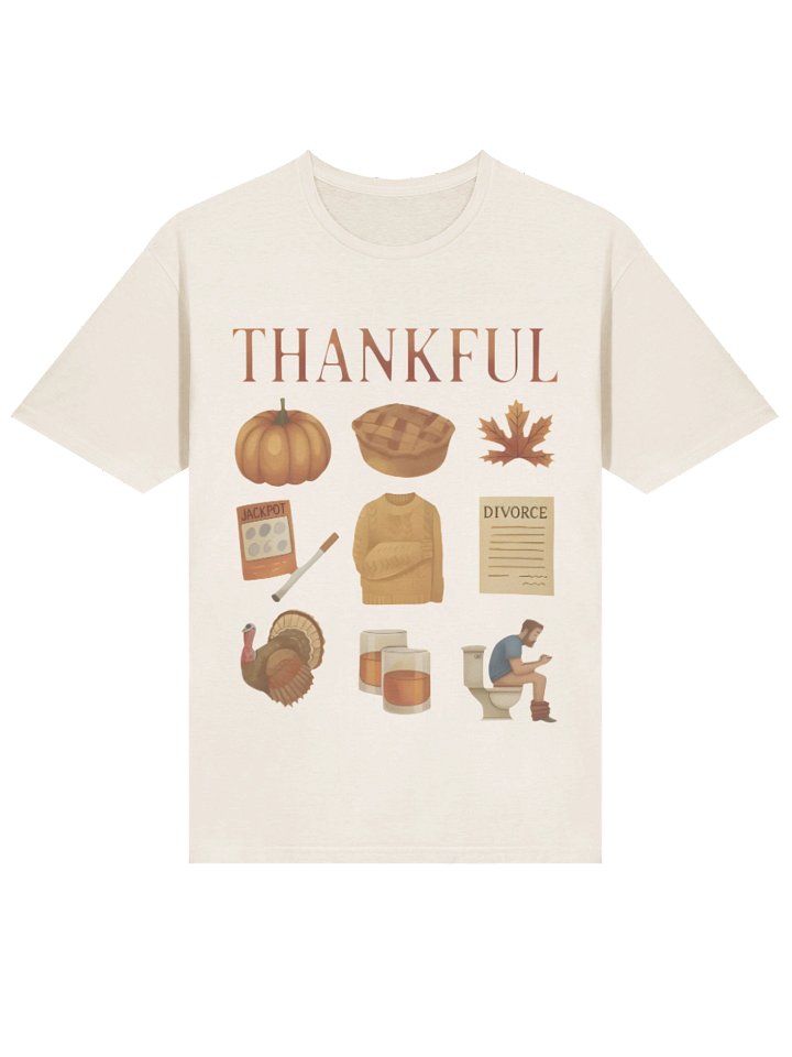 Thankful Thanksgiving Doodles Shirt product image (2)
