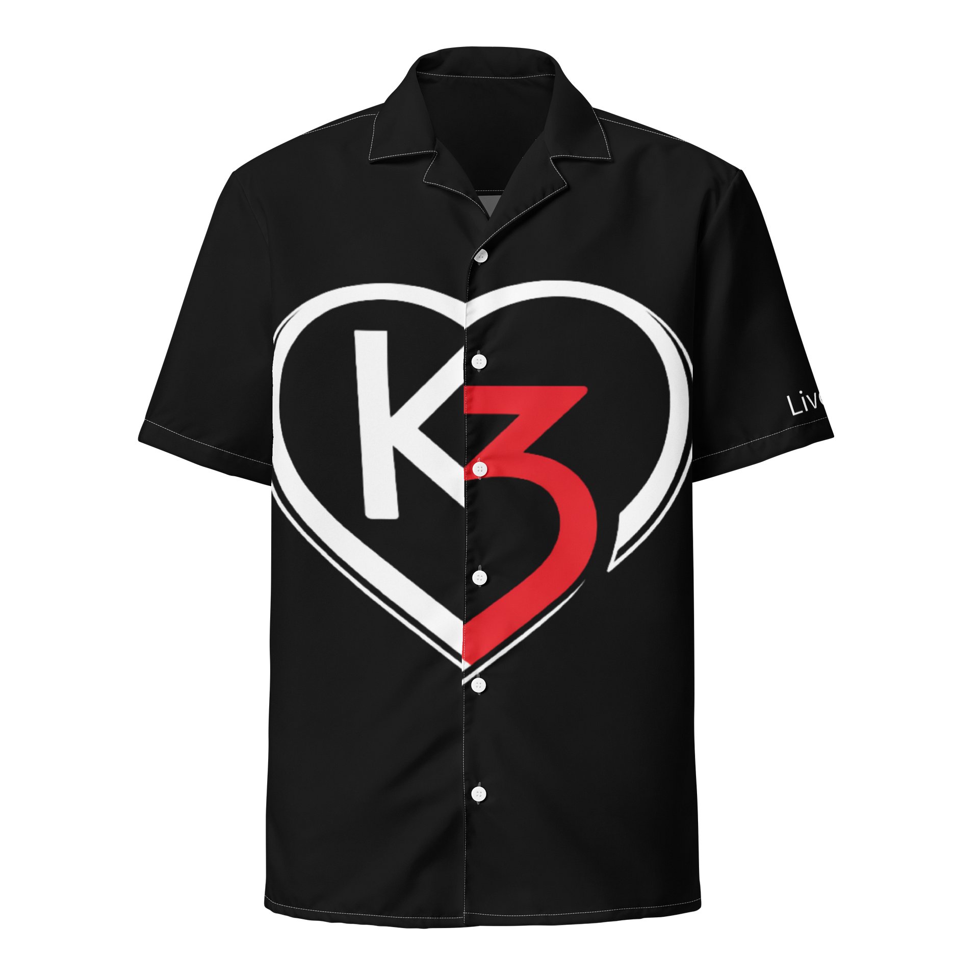 Carry the Feeling™ | Heartmark Hawaiian Button-Up | Statement Fit product image (2)