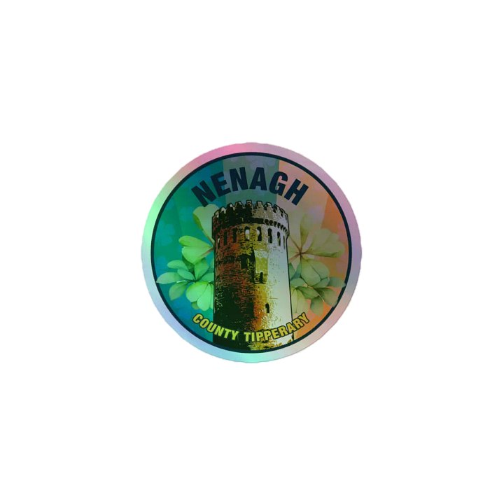 Nenagh: Holographic sticker product image (2)